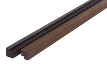 Avslutningslist Smoked Oak 3000 mm 2-pack Fibrotech